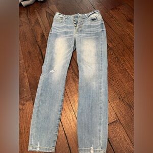 Eunina 5 jeans Bella high rise skinny crop